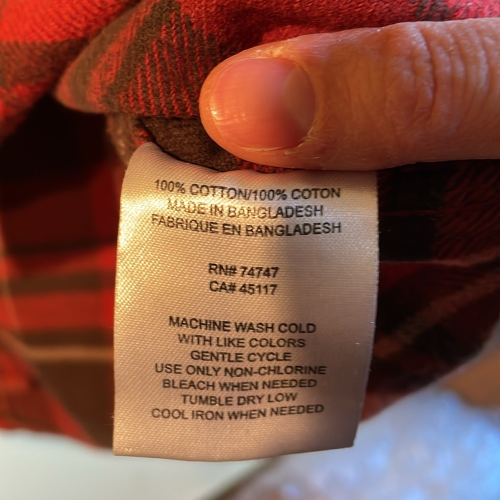 Red Head Flannel - Picture 4 of 5